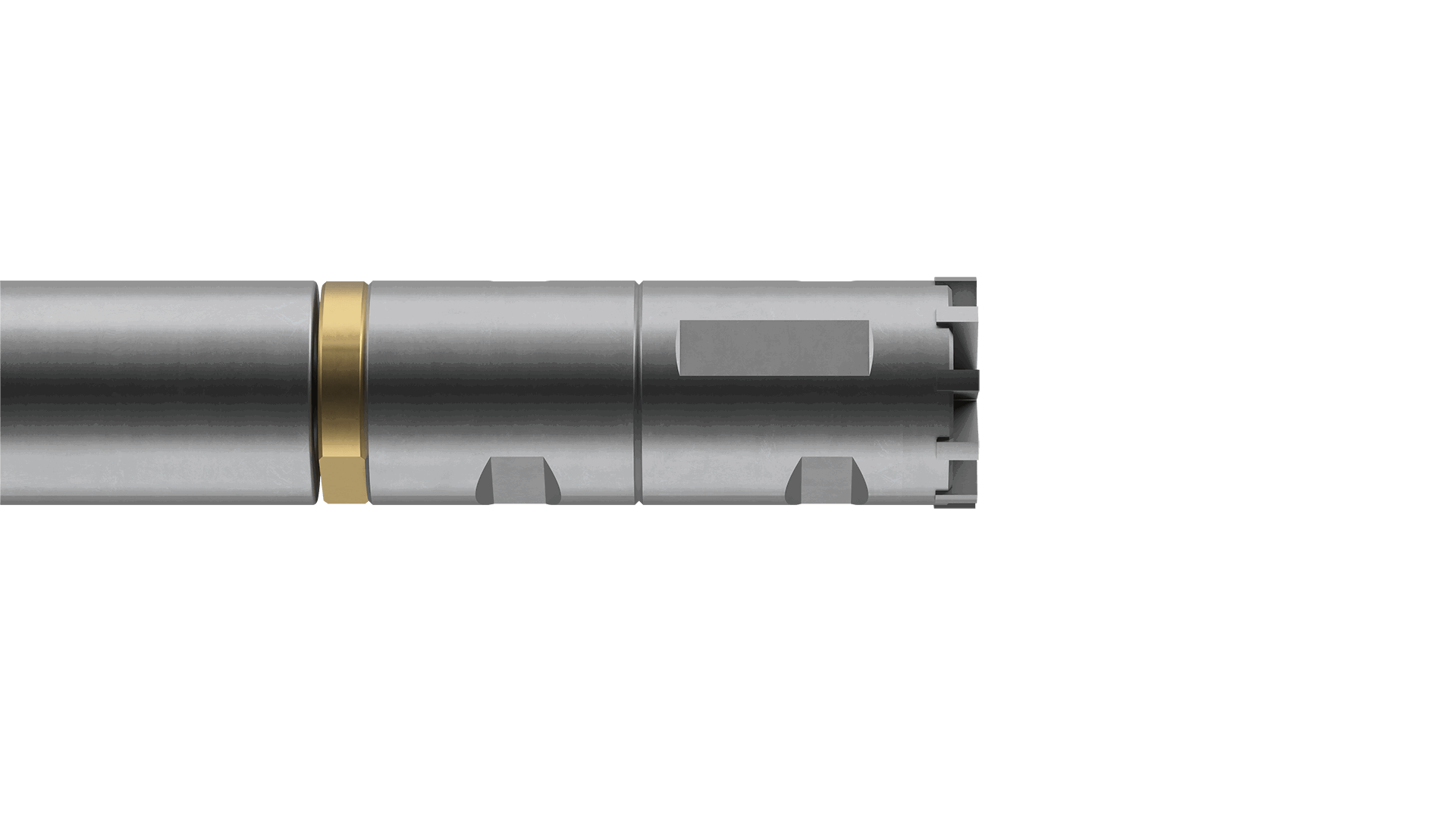 Well Miller for Hardware Milling tool with a metallic body, gold-colored ring, and precision cutting edges for efficient downhole milling.
