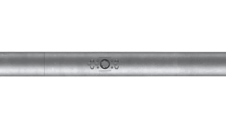 Axter Lateral Miller tool with a metallic body, designed for high-speed precision milling in lateral downhole operations.
