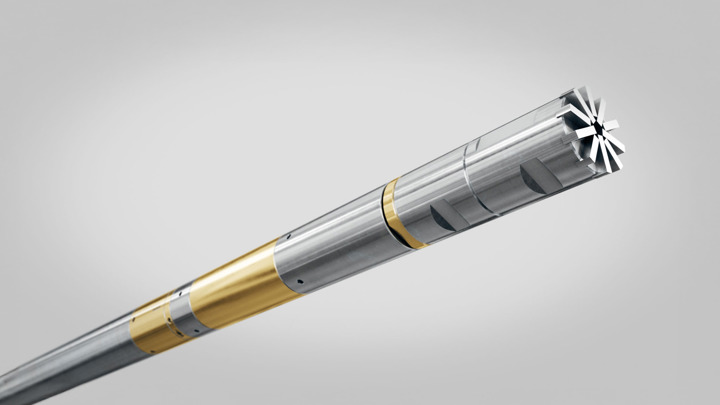 Precision valve milling tool on e-line designed for optimized intervention and efficiency during wellbore operations.