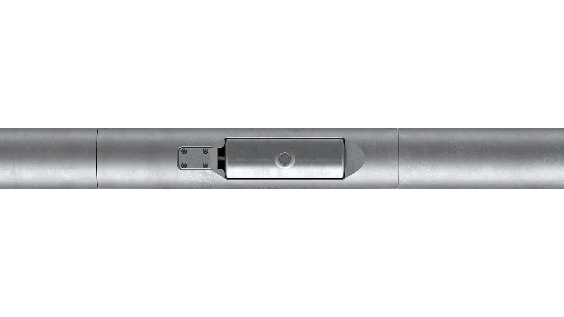 Axter Real-Time Scanner tool with a metallic body and a precision-engineered scanning section for downhole operations.