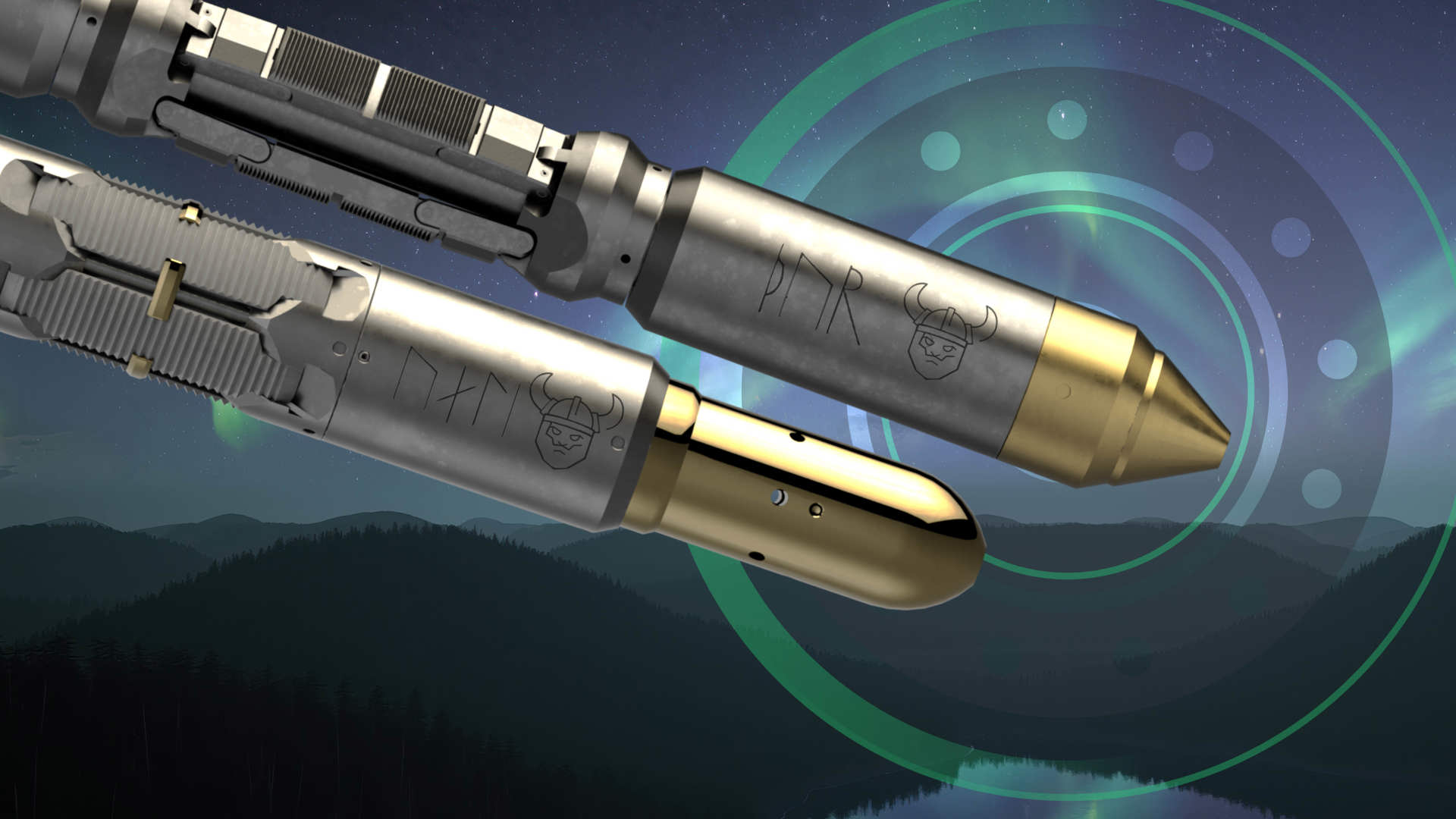 Reservoir Isolation Hero With Viking Icon